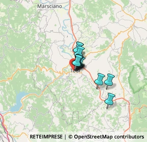 Mappa P.ta Orvietana, 06059 Todi PG, Italia (3.05333)