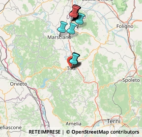 Mappa P.ta Orvietana, 06059 Todi PG, Italia (16.625)