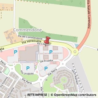 Mappa Via Cile Loc.t? Commendone - Centro Comm. Marem?, 58100 Grosseto GR, Italia, 58100 Grosseto, Grosseto (Toscana)