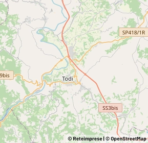 Mappa 06054 Fratta Todina PG, Italia (3.334)