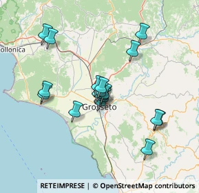 Mappa Via Ecuador snc C.C. Maremà, 58100 Grosseto GR, Italia (12.45556)