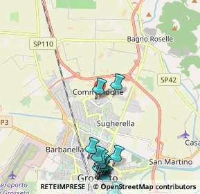Mappa Via Ecuador snc C.C. Maremà, 58100 Grosseto GR, Italia (2.95625)