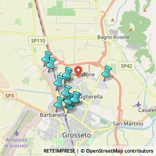 Mappa Centro Commerciale Marema, 58100 Grosseto GR, Italia (1.66154)