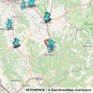 Mappa Località Sant'Anastasio, 06049 Spoleto PG, Italia (21.60941)