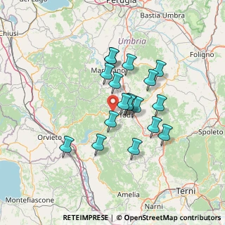 Mappa Canonica di, 06059 Todi PG, Italia (11.61444)