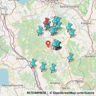 Mappa Canonica di, 06059 Todi PG, Italia (13.212)