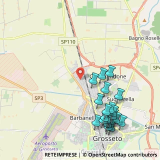 Mappa Via Smeraldo, 58100 Grosseto GR, Italia (2.6335)