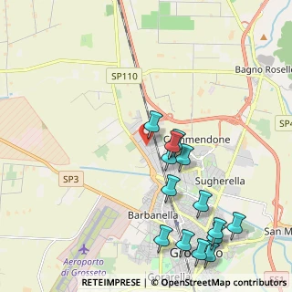 Mappa Via Smeraldo, 58100 Grosseto GR, Italia (2.53643)