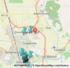 Mappa Tenuta Poggione, 58100 Grosseto GR, Italia (3.22688)