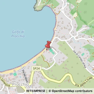 Mappa Via Campo all'Aia, 1, 57030 Marciana, Livorno (Toscana)