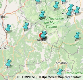 Mappa Via Innocenzo Fiorucci, 06046 Norcia PG, Italia (21.56875)