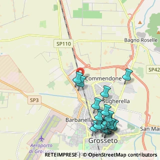 Mappa Via Zaffiro, 58100 Grosseto GR, Italia (2.74333)