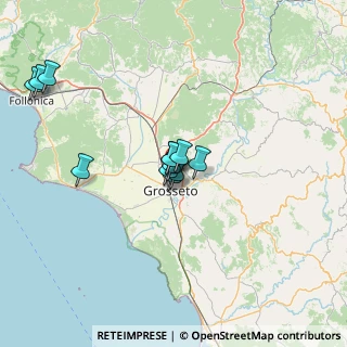 Mappa Via del Commendone, 58100 Grosseto GR, Italia (11.57333)