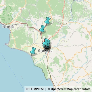 Mappa Via del Commendone, 58100 Grosseto GR, Italia (5.37615)
