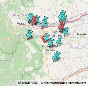 Mappa Via Aldo Moro, 64010 Villa Lempa TE, Italia (6.74)