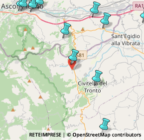 Mappa Via Aldo Moro, 64010 Villa Lempa TE, Italia (7.12667)