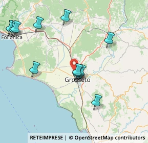 Mappa Via Rubino, 58100 Grosseto GR, Italia (18.72769)
