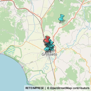 Mappa Via Rubino, 58100 Grosseto GR, Italia (2.42364)