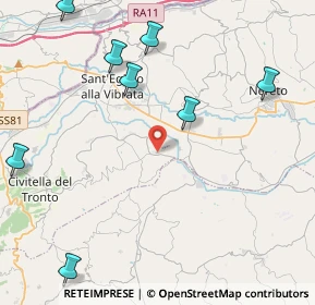 Mappa Contrada Favale, 64010 Civitella del Tronto TE, Italia (6.82077)