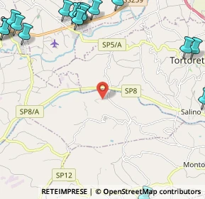 Mappa Via Fontana Al Salinello, 64018 Tortoreto TE, Italia (3.838)