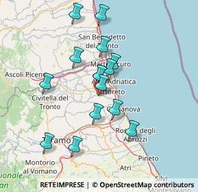 Mappa Via Fontana Al Salinello, 64018 Tortoreto TE, Italia (13.05733)