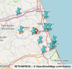 Mappa Poggio Morello, 64027 Sant'Omero TE, Italia (7.25364)