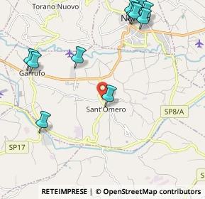 Mappa Via Regina Margherita, 64027 Sant'Omero TE, Italia (2.76636)