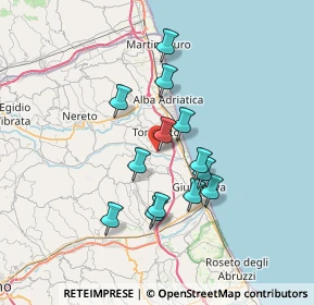 Mappa Frazione Salino, 64018 Tortoreto TE, Italia (6.02077)