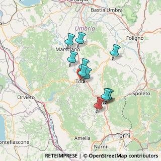 Mappa Via Sant'Andrea, 06059 Todi PG, Italia (10.93818)