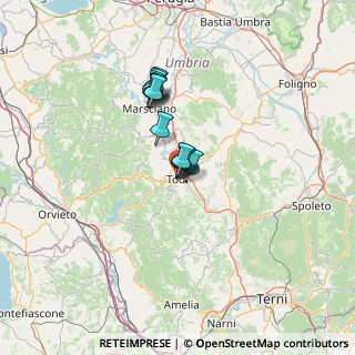 Mappa Via S. Biagio, 06059 Todi PG, Italia (8.64333)