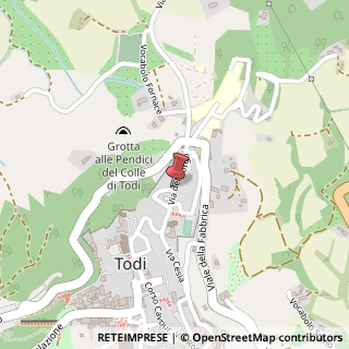 Mappa Via Sant'Andrea, 32, 06059 Todi, Perugia (Umbria)