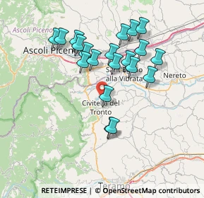 Mappa 64010 Civitella del Tronto TE, Italia (7.174)