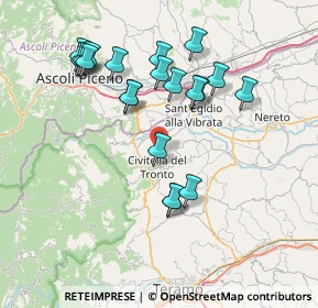 Mappa 64010 Civitella del Tronto TE, Italia (7.746)