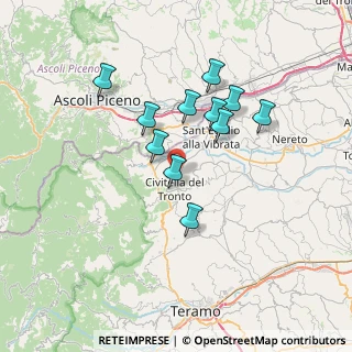 Mappa 64010 Civitella del Tronto TE, Italia (6.3)