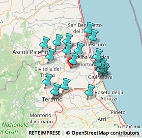 Mappa Via Europa, 64027 Sant'Omero TE, Italia (12.0015)