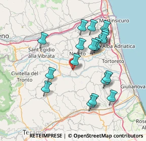 Mappa Via Europa, 64027 Sant'Omero TE, Italia (7.49632)