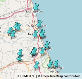 Mappa Via Napoli, 64018 Tortoreto TE, Italia (8.2925)