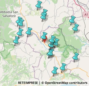 Mappa Strada Regionale, 01021 Acquapendente VT, Italia (8.225)