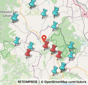 Mappa Strada Regionale, 01021 Acquapendente VT, Italia (9.781)