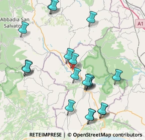 Mappa Strada Regionale, 01021 Acquapendente VT, Italia (9.0715)