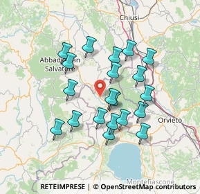 Mappa Strada Regionale, 01021 Acquapendente VT, Italia (13.008)