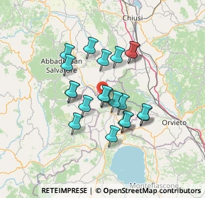 Mappa Strada Regionale, 01021 Acquapendente VT, Italia (11.24)