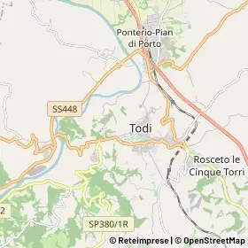 Mappa Todi