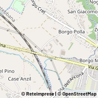 Mapa Magnano in Riviera