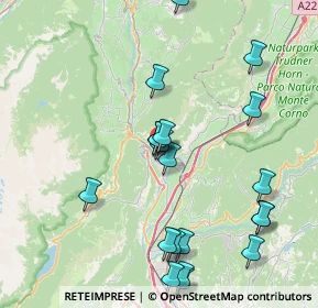 Mappa Via Rotaliana, 38017 Mezzolombardo TN, Italia (8.7495)