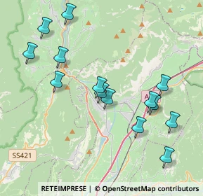 Mappa Via Rotaliana, 38017 Mezzolombardo TN, Italia (4.06786)