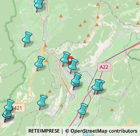 Mappa Via Rotaliana, 38017 Mezzolombardo TN, Italia (6.0735)