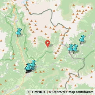 Mappa Localita' Sabbionade, 38054 Fiera di Primiero TN, Italia (5.46364)