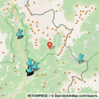 Mappa Localita' Sabbionade, 38054 Fiera di Primiero TN, Italia (5.641)
