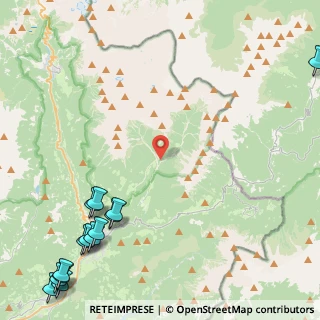 Mappa Localita' Sabbionade, 38054 Fiera di Primiero TN, Italia (7.035)